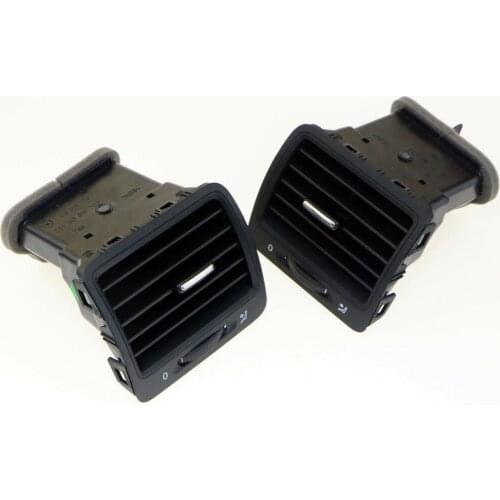 Dashboard air conditioning outlet kit, cold air outlet, For jetta For golf MK5 rabbit 1k0 819 203 1kd819703 1k0 819 704, black