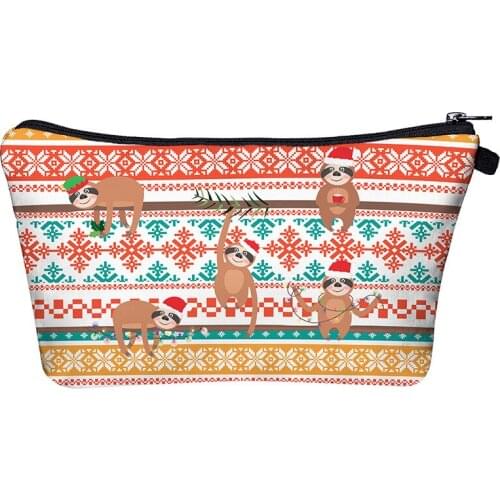 Cosmetic Bag Fashion Women Brand makeup bags Cute small c bag headset bag small candy Cosmetic Bags 3D digital printing new