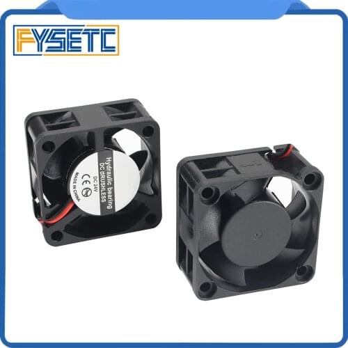 FYSETC Hydraulic pressure Cooling Fan 40x40x20mm Cooler 24V 12V 4020 3D Printer Parts Case Cooling Fan 2PIN 3PIN Heatsink Fan