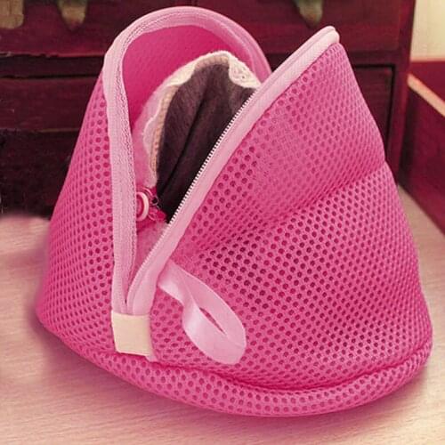 Laundry Washing Bag Fashion Portable Bra Underwear Sock Shirt Clothing Wash Protecting Mesh Bag Thicken Washing Machine Net Bag