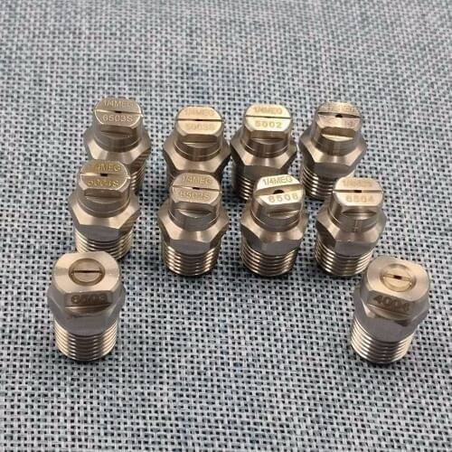 MEG series nozzle,road roller water spray nozzle,1/4" MEG High pressure road sweeper spray,flat fan nozzle,washing veejet nozzle