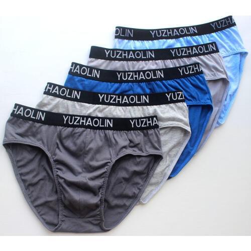 3/pcs Teen Underpants Boy underwear Cotton Panties Fat boy plus size mid-rise briefs Mens Breathable Stretch Panties shorts