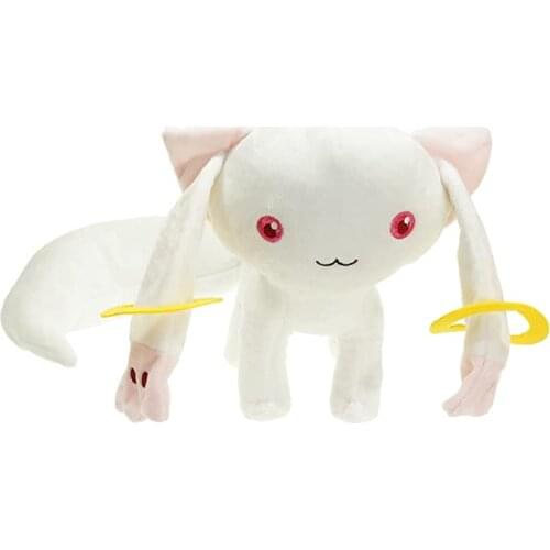 New Anime Puella Magi Madoka MagicaKyubey Plush Kids Stuffed Toys For Children Gifts 23CM