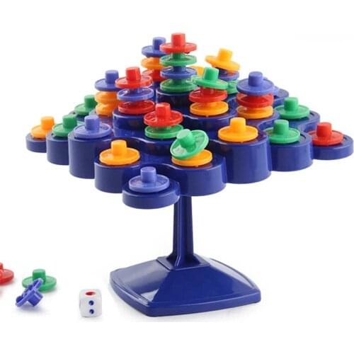 Novelty Balance Turntable Stacking Board for Parent-Child Activity Boosting kids IQ Children Toy Gift Party Games