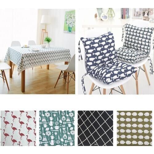 New Cotton Fabric Sewing Handmade Home Textile Canvas Printing Luggage Shoes Decorative Cotton Cloth Material