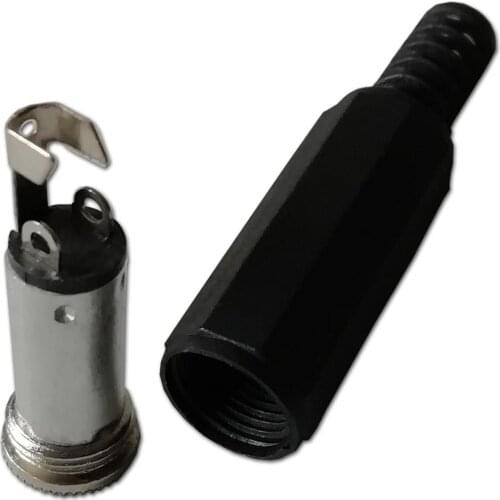 3.5mm Audio Single Channel Female jack 3.5 Mono Socket for Phone Headset Welding Type