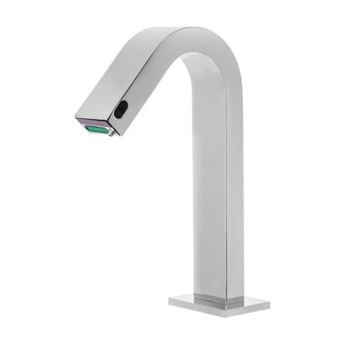 CE certified gooseneck brass hands free touchless 2 in 1 automatic sensor faucet and soap dispenser