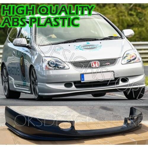 For HONDA CIVIC EP3 TYPE R FRONT Lip Plastic 2004-2005 *FACELIFT MODEL Front Bumper Lip Splitter Diffuser Lip Body Kit Spoiler