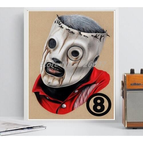 Singer Corey Taylor Poster Abstract Canvas Minimalist Art Painting All Picture Print Living Room Bedroom Decoration