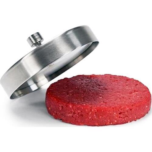 Stainless Steel Patty Maker Hamburger Patties Mold Hand Operated Burger Press Kitchen Accessories Cooking Tools