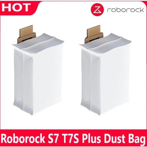 Original Xiaomi Roborock T7S T7S Plus S7 S7 Plus Dust Bag Robot Vacuum Cleaner Replacement Accessories Sweeping Spare Parts