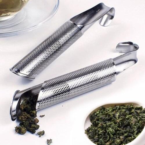 2 Pieces 304 Stainless Steel Tea Infuser Resuable Loosen Tea Leaf Filter Herbal Spice Holder Strainer Brewing Tools