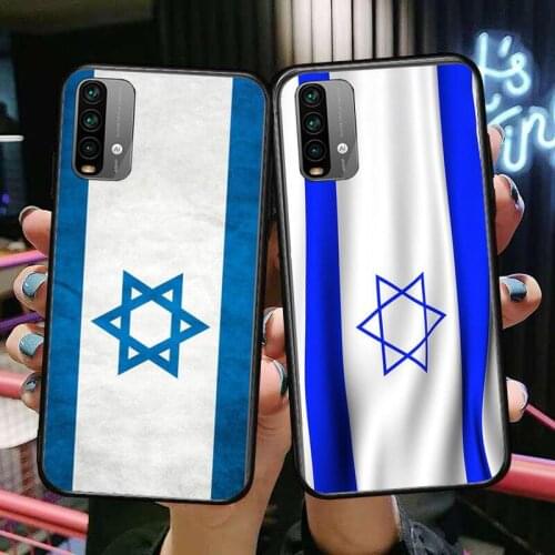 Israel flag Phone Case For XiaoMi Redmi 11 lite 9C 8A 7A Pro 10T 5G Cover Mi 10 Ultra Poco M3 X3 NFC 8 SE cover