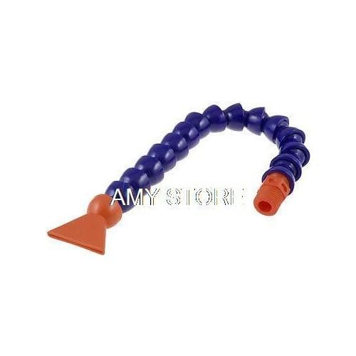 11.8" Length Adjustable Flat Nozzle Water Oil Coolant Pipe 3/8" BSPT