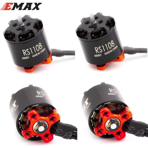 4pcs/lot Emax RS1108 4500KV 5200KV 6000KV Racing Edition Motor For RC Helicopter Quadcopter FPV Multicopter Drone
