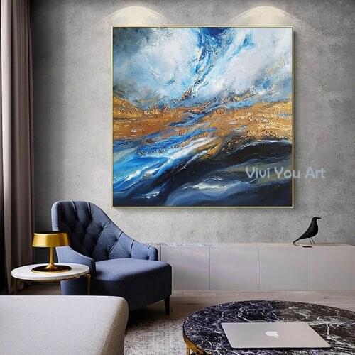 100% Personality Abstract Oil Painting Handmade Modern Wall Art For Home Canvas Paintings Large Living Room Decoration Unframed