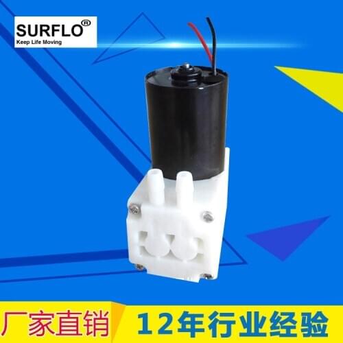 12V DC Mini brushless vacuum pump -80KPA oil free high flow air inflating pump 11LPM portable high pressure air compressor 3bar