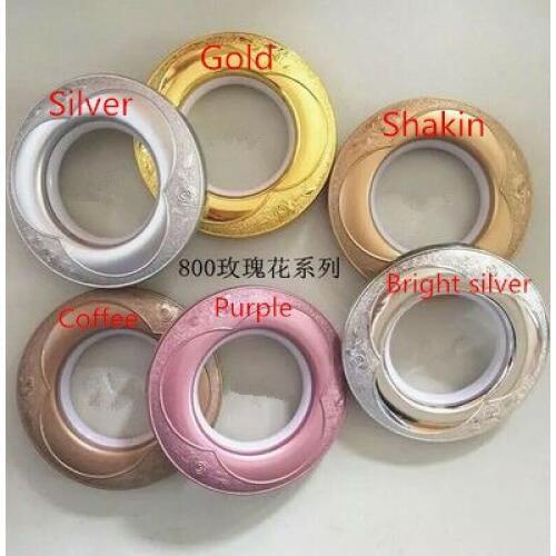 40PCS/lot Ourter Dia.73mm , inner Dia.44mm, 6Colors ABS Plastic Buckles curtain buckles paracord hebilla fermoir sac free ship