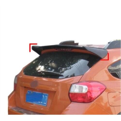 Carbon Fiber Car Rear Wing Trunk Lip Spoilers For Subaru XV 2010 2011 2012 2013 2014 FAST BY EMS