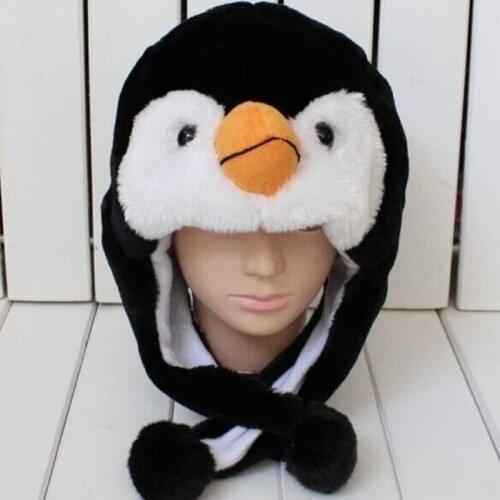 Kids Hat Stuffed Cap Animal Winter