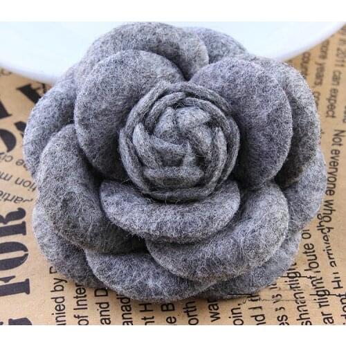 I-Remiel High-end Korean Fashion New Fabric Flower Bow Brooch Cardigan Silk Scarves Buckle Pin for Womens Clothing Accessories