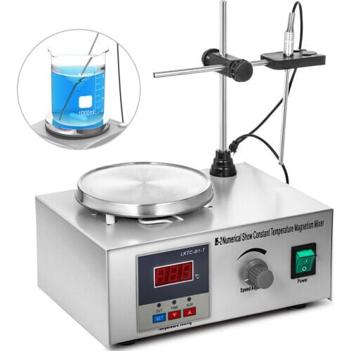 220V Laboratory Lab Magnetic Stirrer with Heating Plate 85-2 Hotplate Mixer