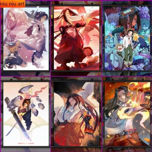 Shaman King Asakura Diamond Painting Diamond Inlaid Diamond Mosaic Diamond Embroidery Cross Stitch Kits Home Decor