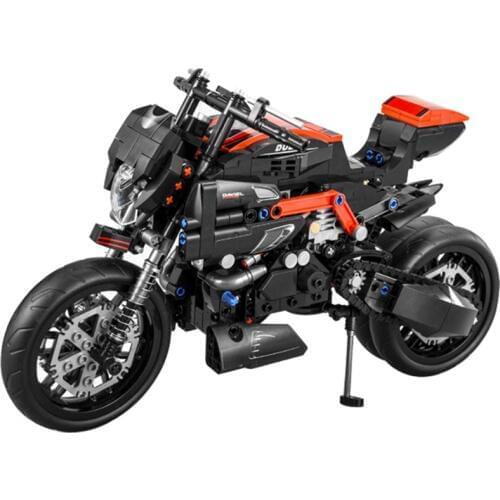 NEW Technic Creator Ducati Moto Building Blocks Sets Bricks kit Classic Motorcycle Model Kids Toys for Children Gift