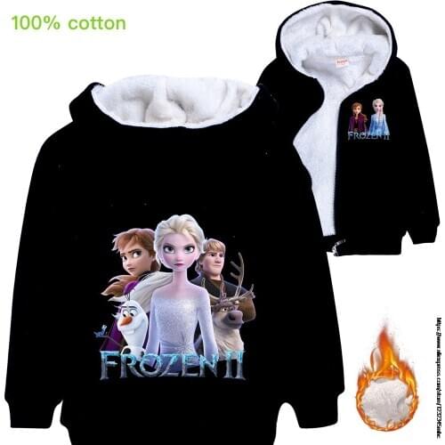 New Frozen Elsa Fashion Children Hoodies Boys Clothing Girls Sweatshirts warm Printed Preston Playz Tops Kids Grinch Clothes