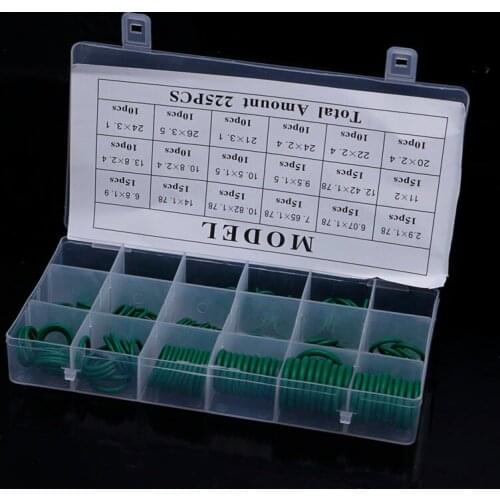 652F New 225x Seal O-ring R22 R134a Air Conditioning O-Ring Rubber Washer Assortment