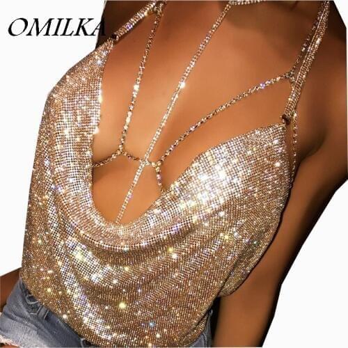 OMILKA Women's Crop Tops