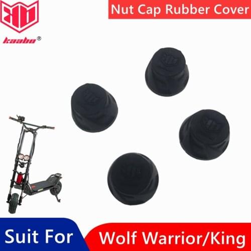 Original Kaabo Nut Cap Rubber Cover For Kaabo Wolf Warrior King+ Electric Scooter Motor Screw Cap Cover Spare E-Scooter Parts