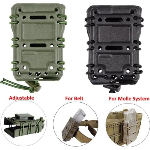 Tactical Magazine Pouch 5.56mm Fast Mag Pouch Airsoft Hunting Molle Belt Fast Attach Carrier 5.56 Pouch