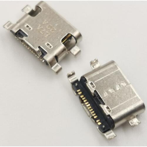 2Pcs USB Charger Charging Dock Port Connector For Cubot Power Note Plus Cheetah2 Cheetah 2 A5 Leagoo S9 Type C Jack Contact Plug