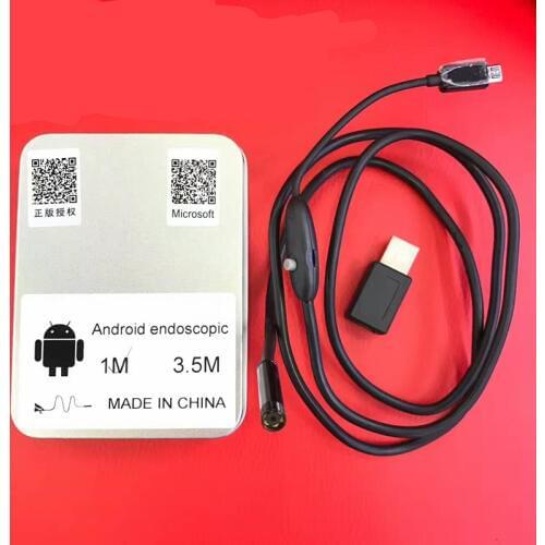 Rigid Cable 7MM USB Endoscope For Android Mobile Endoscope 1M