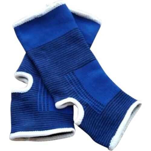 1 Pair Fitness Sports Ankle Brace Gym Elastic Ankle Support Gear Foot Weights Wraps Protector Legs Sports Pain Relief