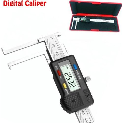 High quality 150mm 0.01mm Solar Digital Caliper stainless steel solar power electronic Vernier Gauge Micrometer