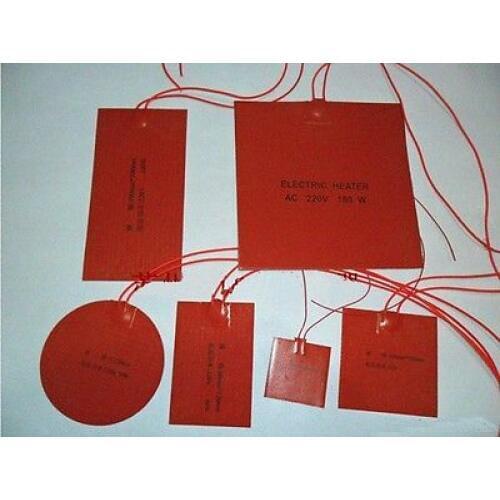 12V 40W 100mm*100mm Silicon Band Drum Heater Oil Biodiesel Plastic Metal Barrel