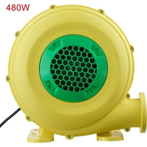 480W Small Dust Exhaust Electric Air Blower Inflatable Castle Blower Toy Fan Air Pump Powerful Blowing fan Machine 220/110V