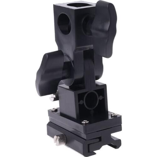 Photo Flash Adapter Hot Shoe Swivel Mount Light Stand Bracket B Umbrella Holder