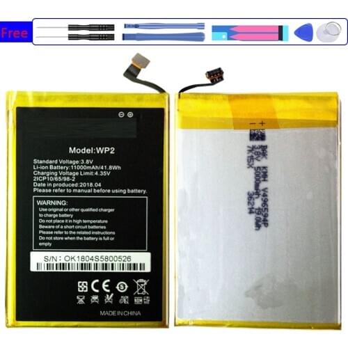 Battery For 10000mAh For OUKITEL WP2 WP 2 Bateria