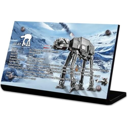 Acrylic Display Stand Brand For 75288 AT-AT Walker Toys Building Blocks