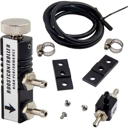 Aluminum Universal Adjustable Racing Turbo Manual Boost Controller Kit 1- 30 PSI