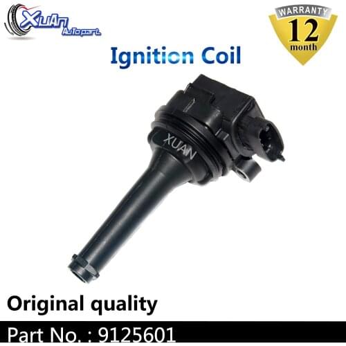 XUAN High Quality Car Ignition Coil 9125601 For VOLVO C70 S60 S70 S80 V70 XC70 XC90 2.0L 2.3 2.4 2.5 UF341 S60 C1258 0221604008