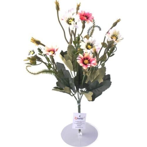 Buffer 5 Branched 33cmPapatya Harness Pink Beyaz-CK013PB decoration artificial flower искусственный цветок