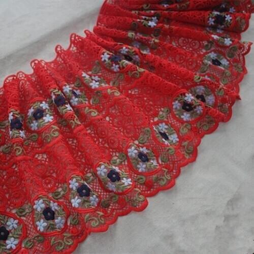 1Yard High Quality Delicate Vintage Crocheted Lace Trim, Embroidery Lace Trim,Venise Lace Fabric for Costumes