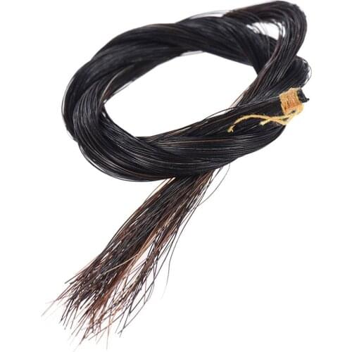 Horsehair Violin Bow for 4/4 Full Size Violin Bow Natural Black