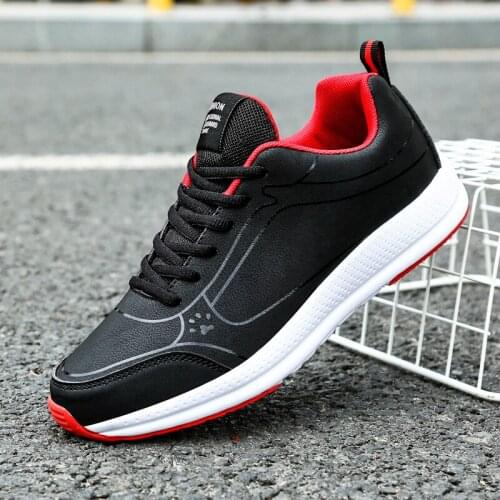 Men Sneakers 2021 New Pu Breathable Skateboard Shoes Outdoor Male Walking Chaussures Zapatos Men Sapatilhas Homem Size 38-45