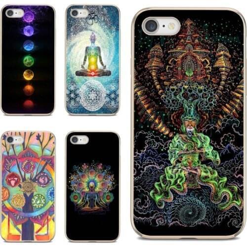 For Xiaomi mi Redmi Note 3 4 4X 5 6 7 8 8t 9 9s 9t 10 pro lite Chakra-Yoga Soft Silicone TPU Case
