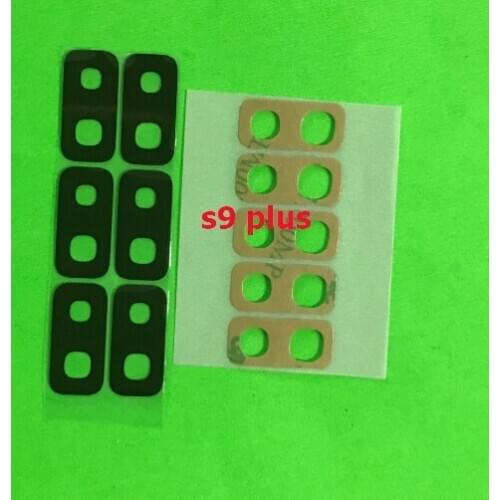 1000pcs/lot New For Samsung Galaxy S9 S9 Plus Back Rear Camera Glass Lens Cover Replacement With Adhesive Sticker